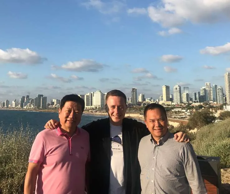 Meeting with Chinese partners