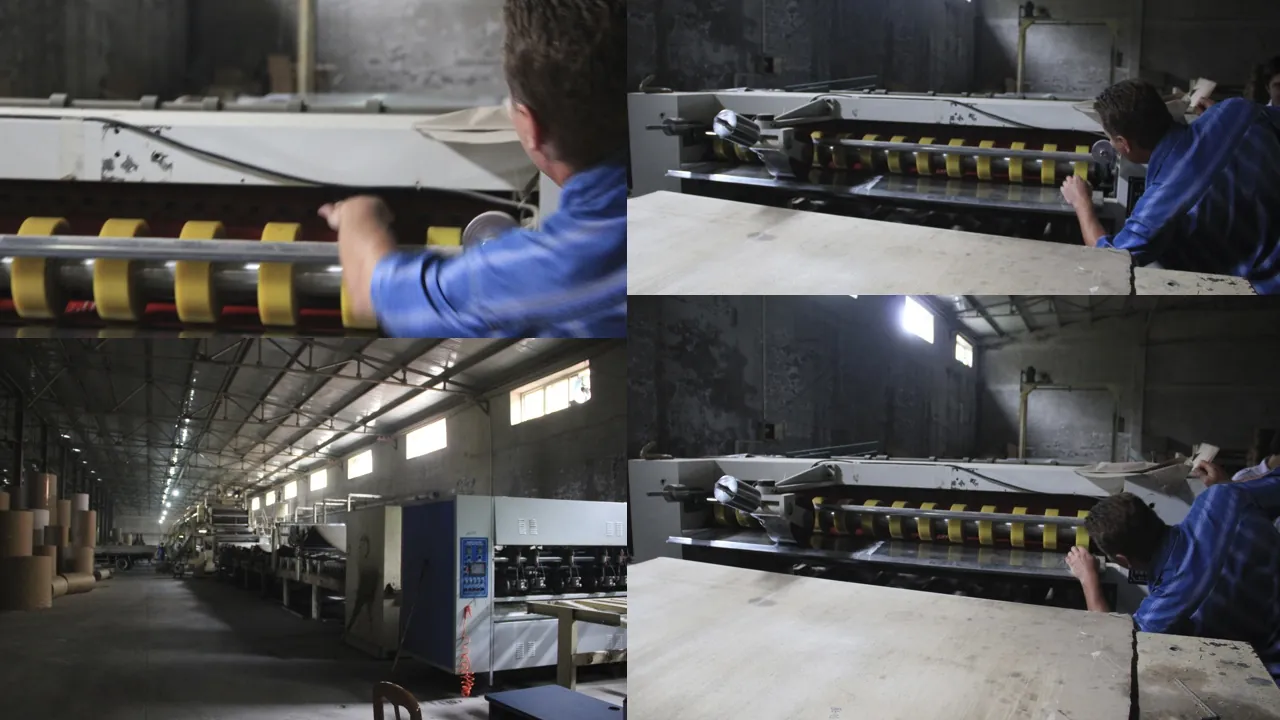 Commissioning a production line at a factory