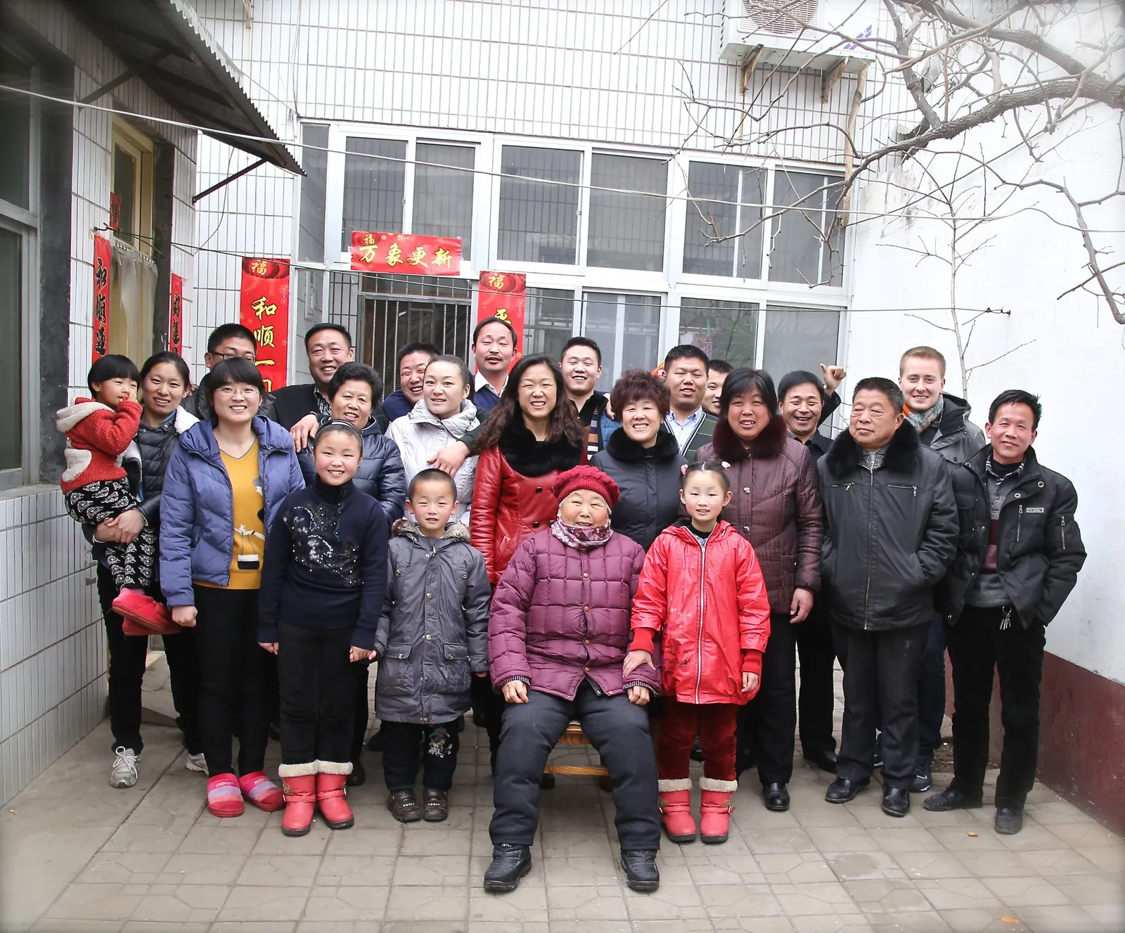 Chinese New Year with a friend’s family