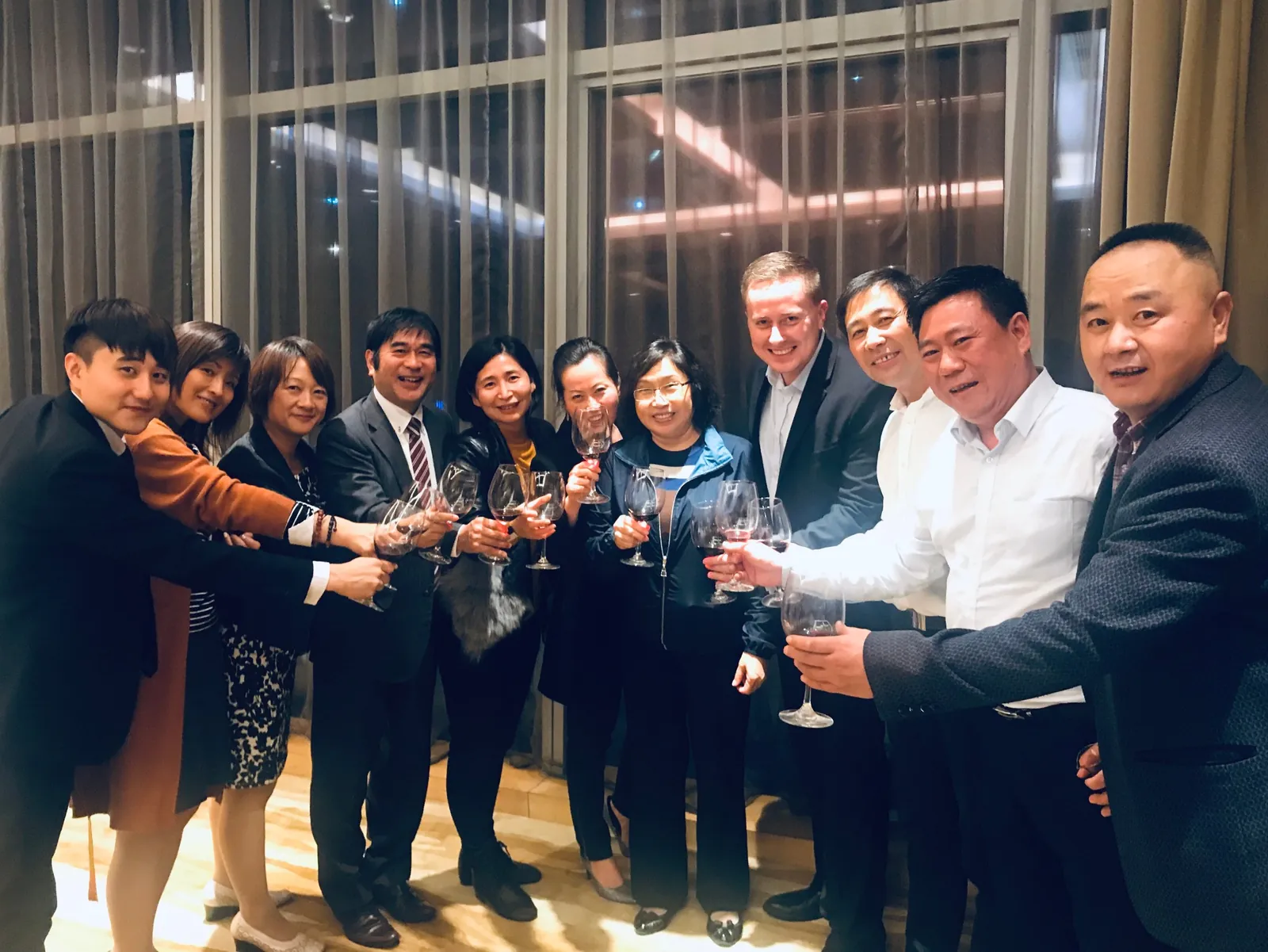 Dinner with Chinese partners