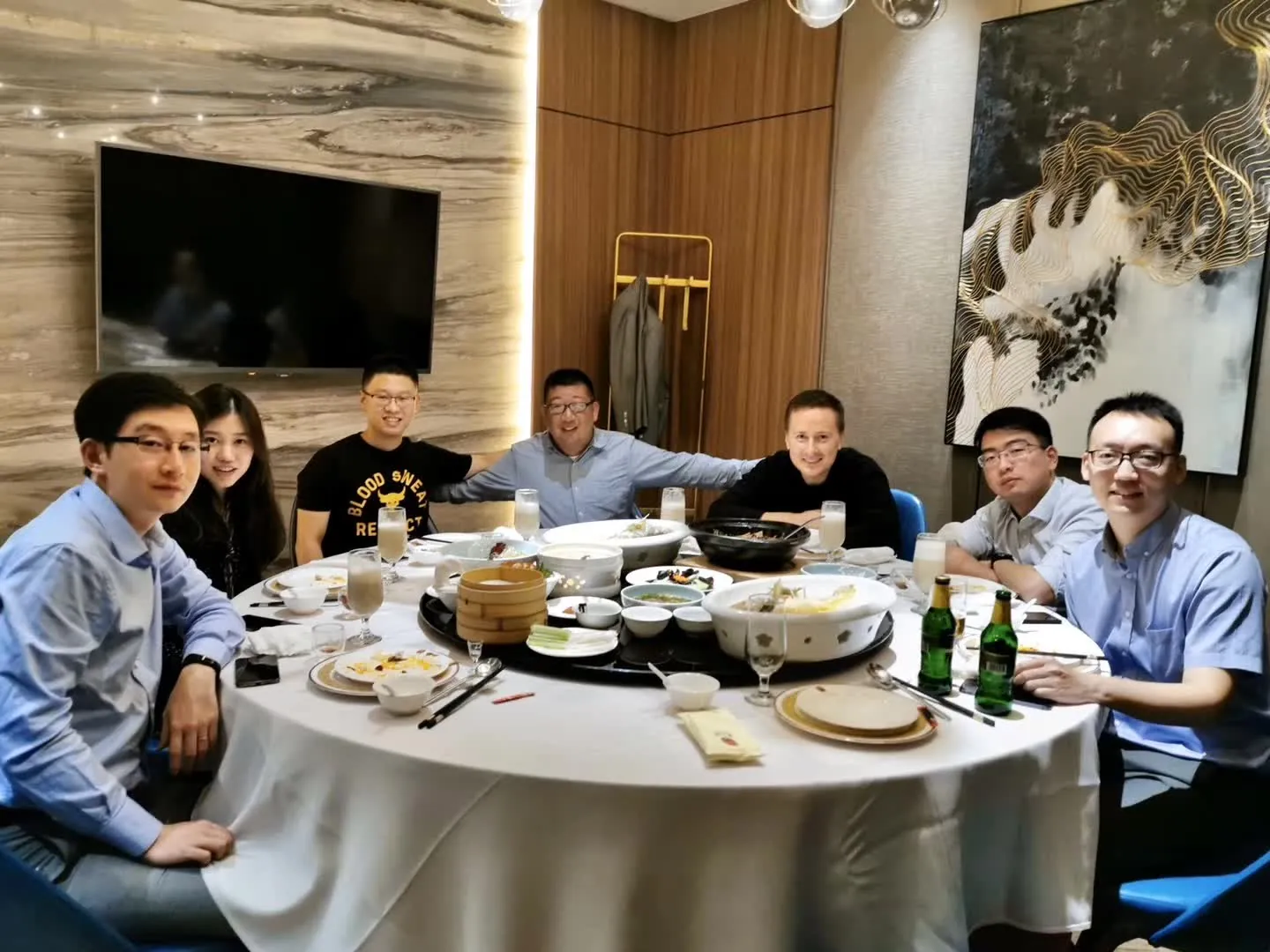 Dinner with Chinese partners