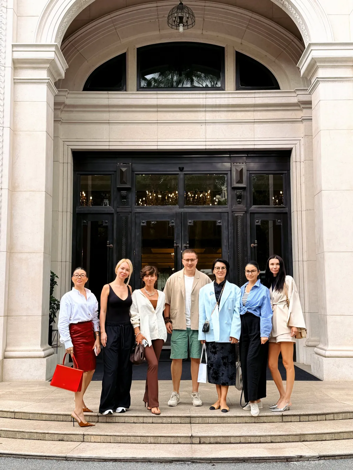 Business mission participants in Shanghai