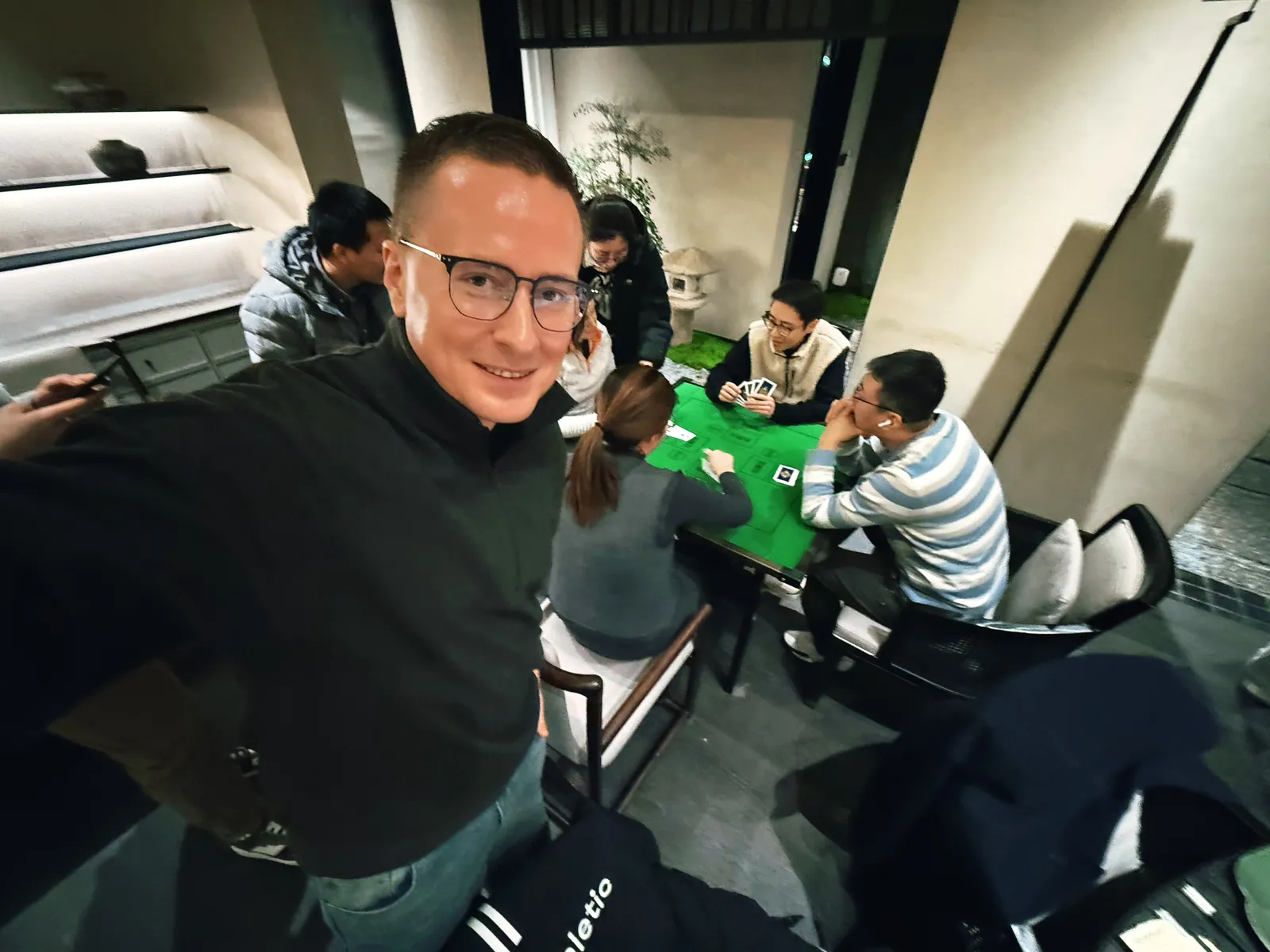 Dinner with trip participants