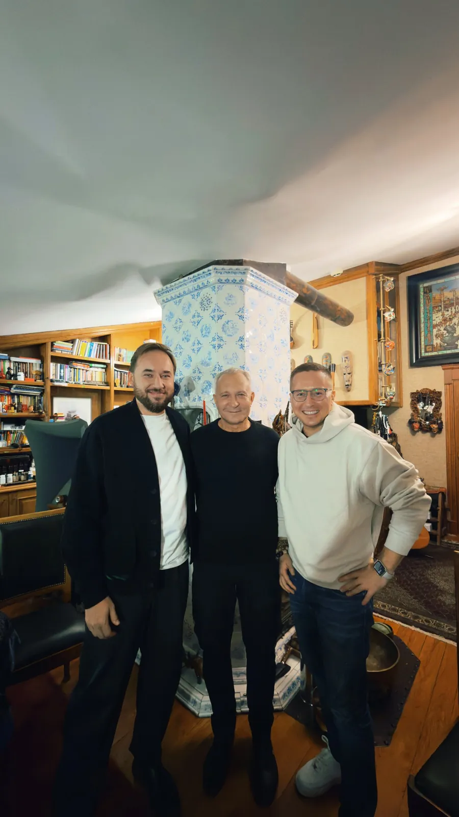 Visiting partners in Moscow