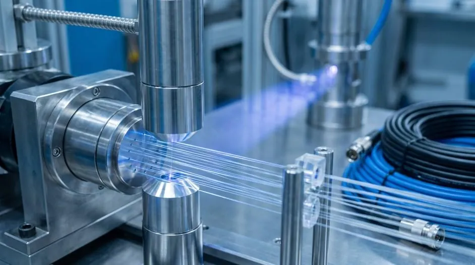 Hengtong Group optical fibre production