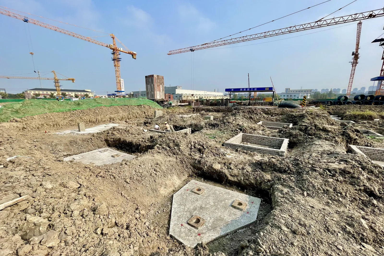 Foundation works