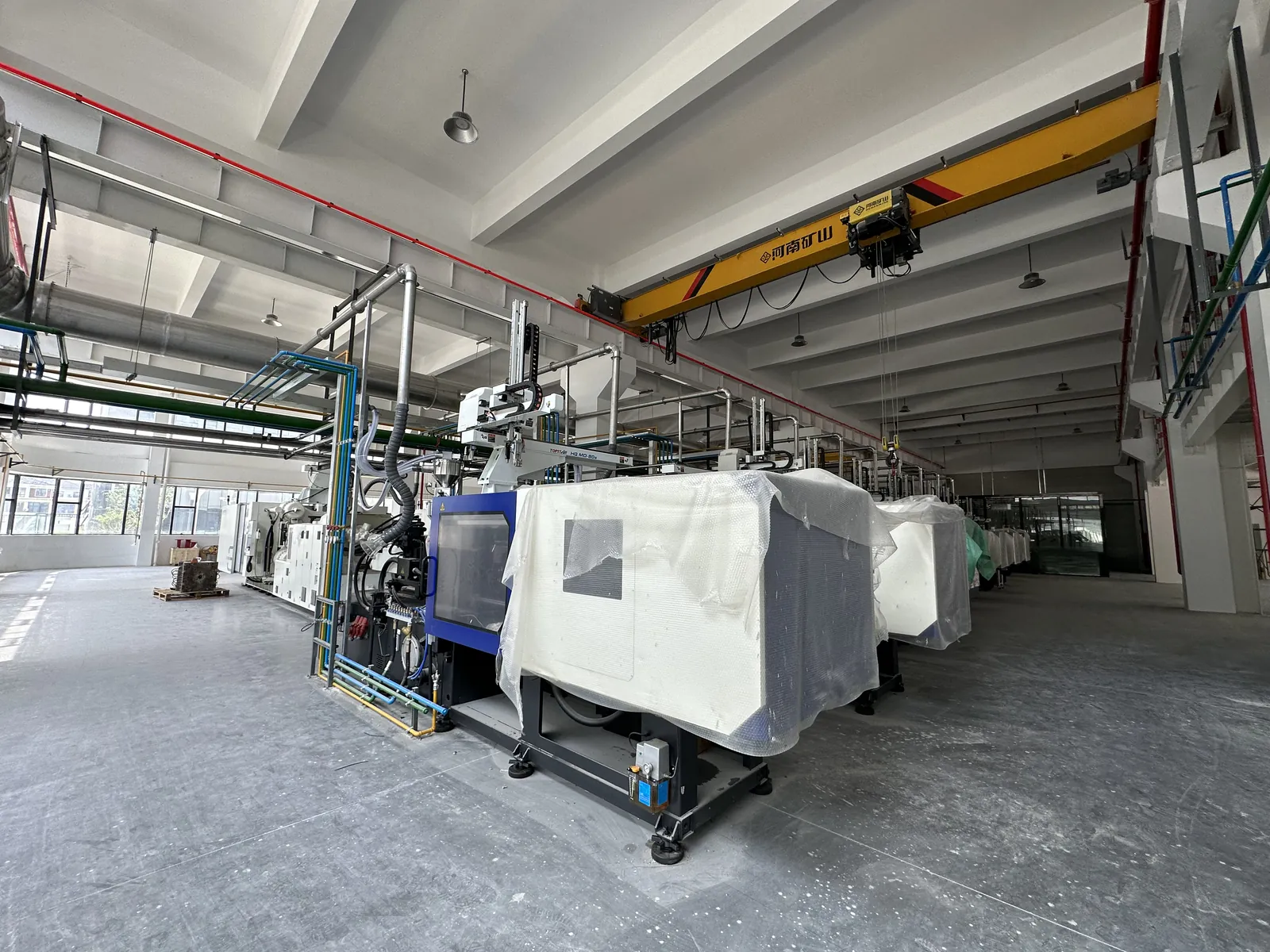 Full-cycle workshop: equipment installation